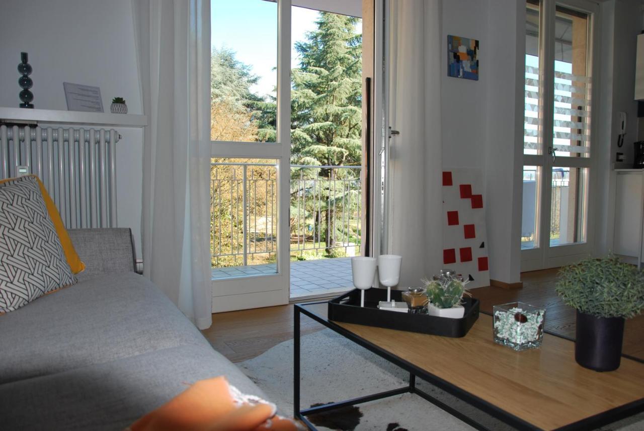 Suite 51 Appartamento Con Terrazzo A 50 Mt Dal Lago - Private Parking (Adults Only) アローナ エクステリア 写真
