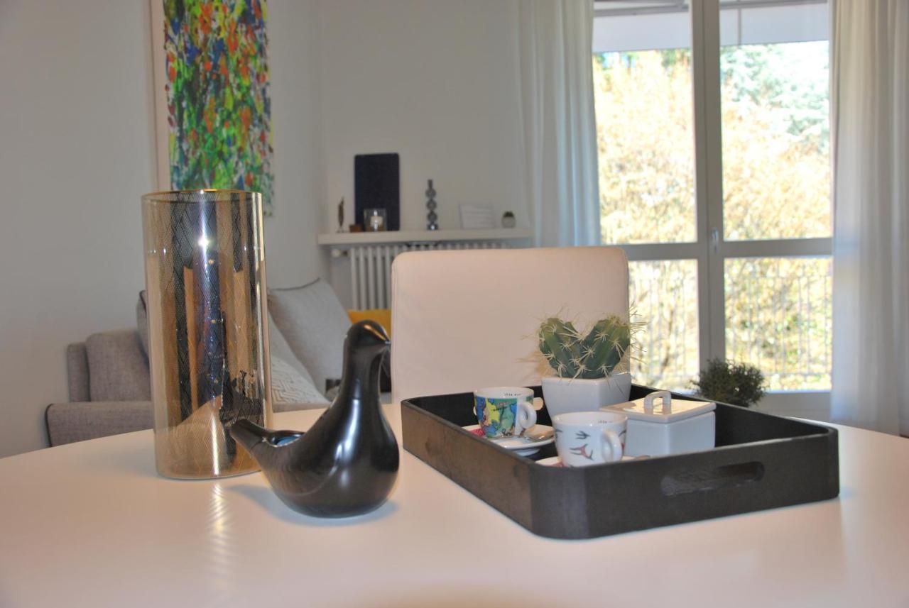 Suite 51 Appartamento Con Terrazzo A 50 Mt Dal Lago - Private Parking (Adults Only) アローナ エクステリア 写真